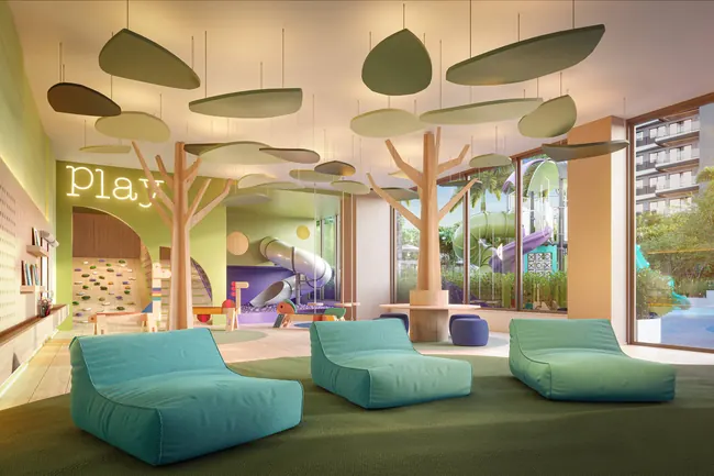 Espaço Aventura — La Isla Residence Club · Perspectivas do projeto