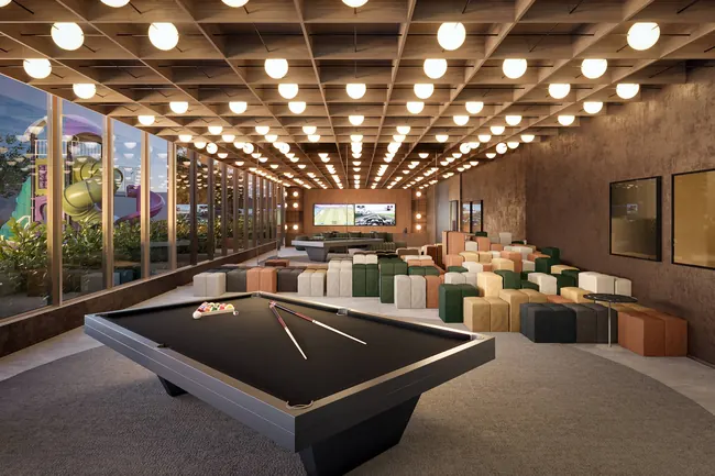Espaço Game — La Isla Residence Club · Perspectivas do projeto