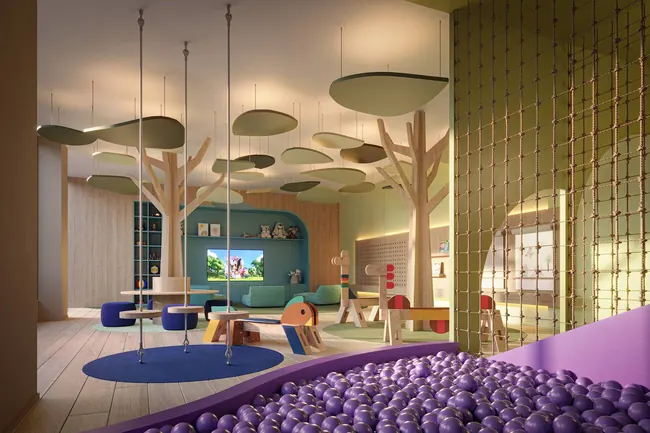 Espaço Aventura — La Isla Residence Club · Perspectivas do projeto