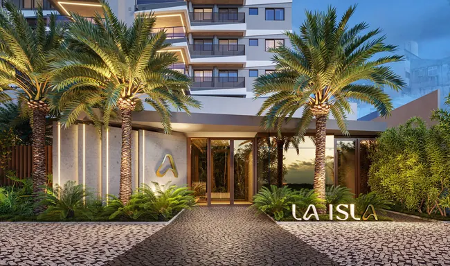 Acesso residencial — La Isla Residence Club · Perspectivas do projeto