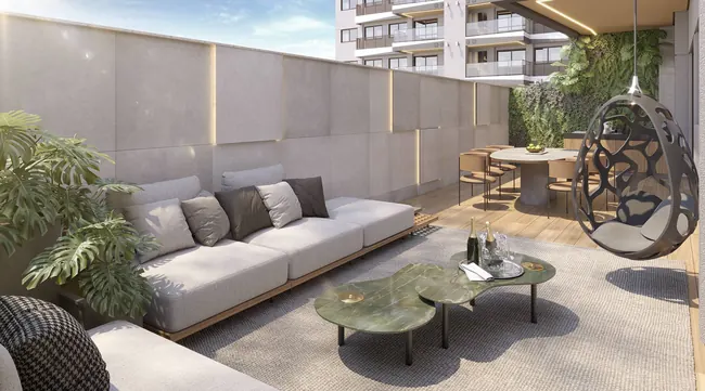 Terraço garden — La Isla Residence Club · Perspectivas do projeto