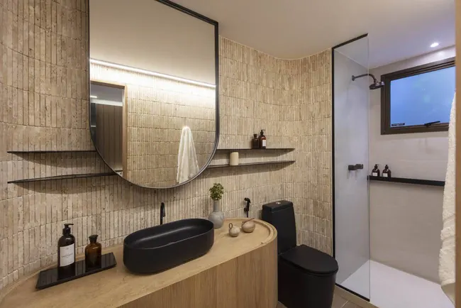 Ambiente do apartamento decorado de 4 quartos — La Isla Residence Club · Decorado de 4 quartos