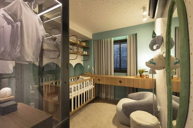 Ambiente do apartamento decorado de 4 quartos — La Isla Residence Club · Decorado de 4 quartos