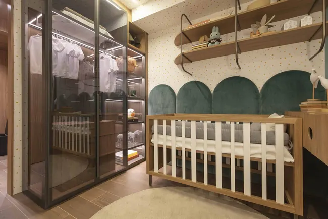 Ambiente do apartamento decorado de 4 quartos — La Isla Residence Club · Decorado de 4 quartos