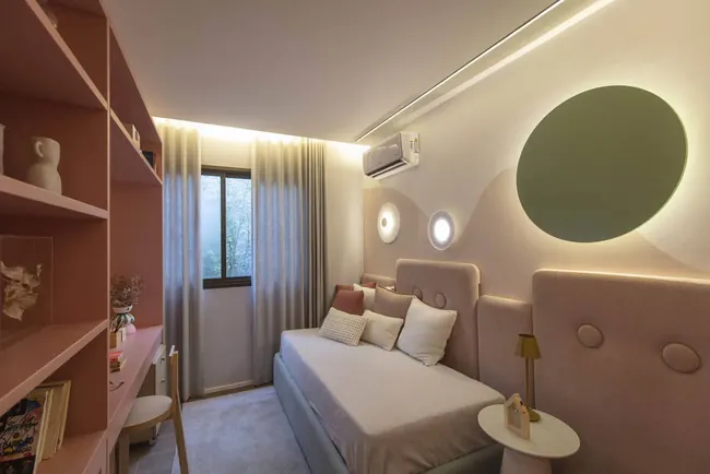 Ambiente do apartamento decorado de 4 quartos — La Isla Residence Club · Decorado de 4 quartos