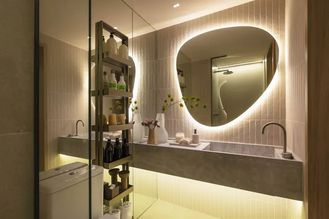 Ambiente do apartamento decorado de 2 quartos — La Isla Residence Club · Decorado de 2 quartos
