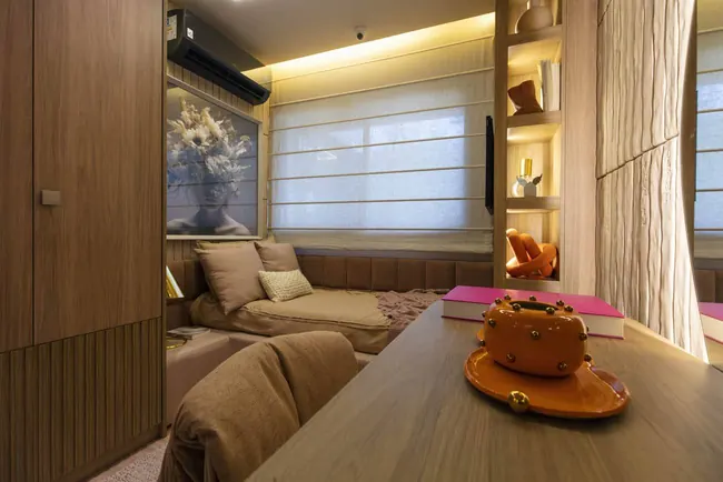 Ambiente do apartamento decorado de 2 quartos — La Isla Residence Club · Decorado de 2 quartos