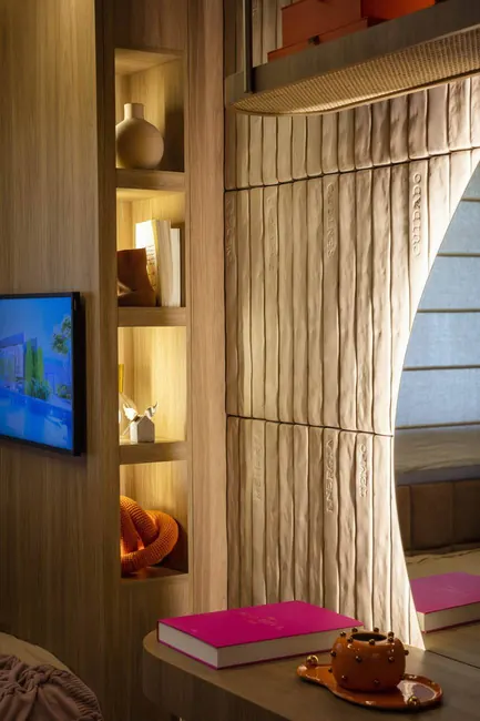 Ambiente do apartamento decorado de 2 quartos — La Isla Residence Club · Decorado de 2 quartos