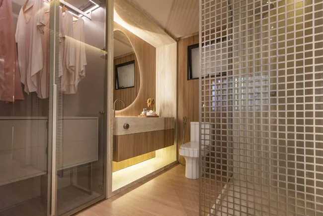 Ambiente do apartamento decorado de 2 quartos — La Isla Residence Club · Decorado de 2 quartos