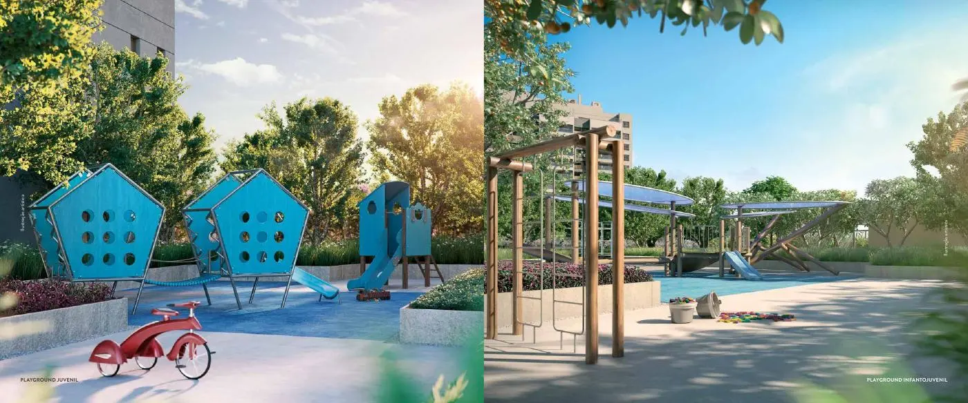 Playground infantojuvenil do Latitud Condominium Design