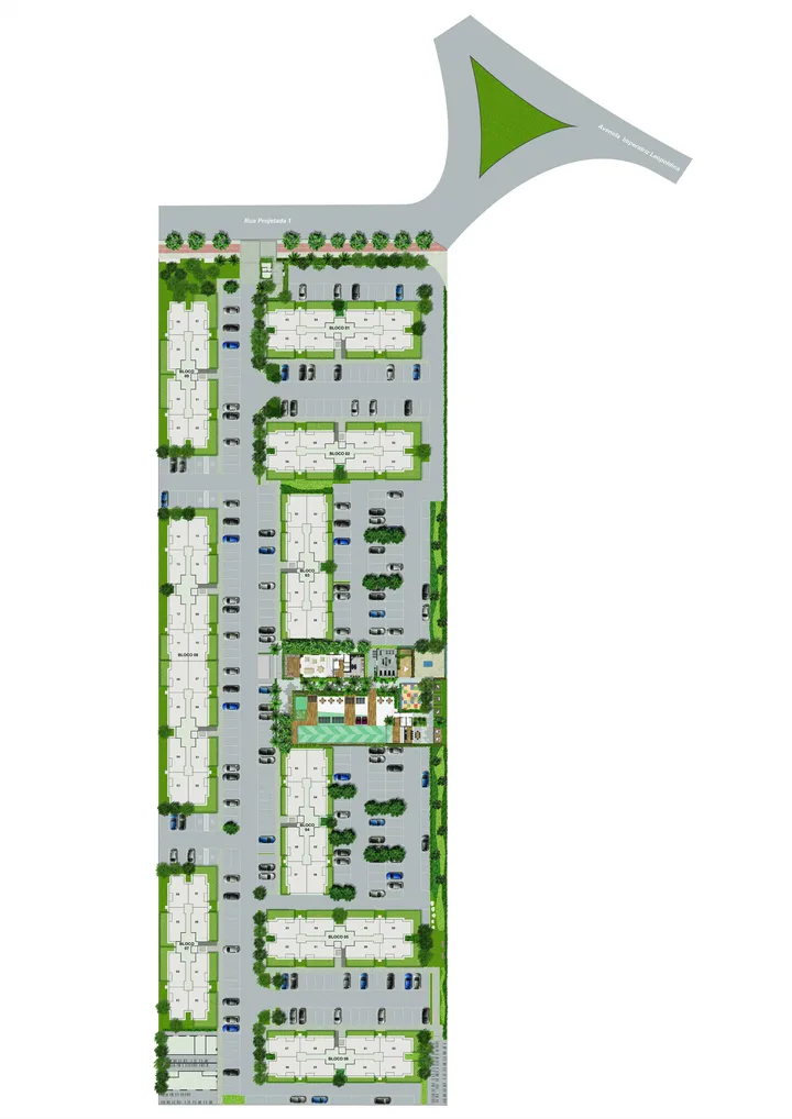 Living Parque Jasmim — MASTERPLAN