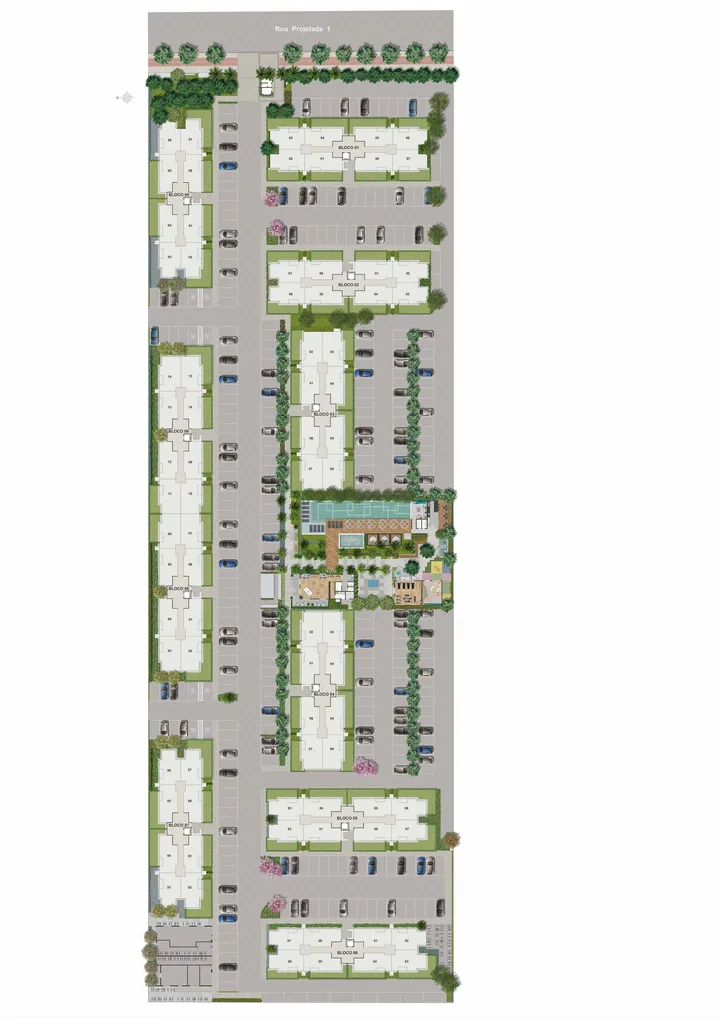 Living Parque Orquídea — MASTERPLAN