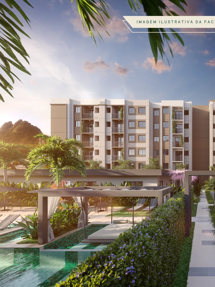 Imagem oficial de Living Vista Parque em Jacarepaguá