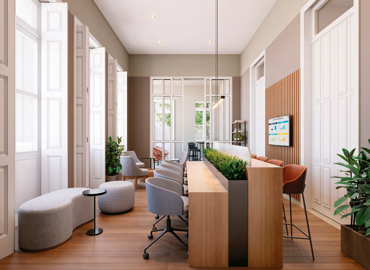 Coworking · Luzes do Rio — Candeeiro