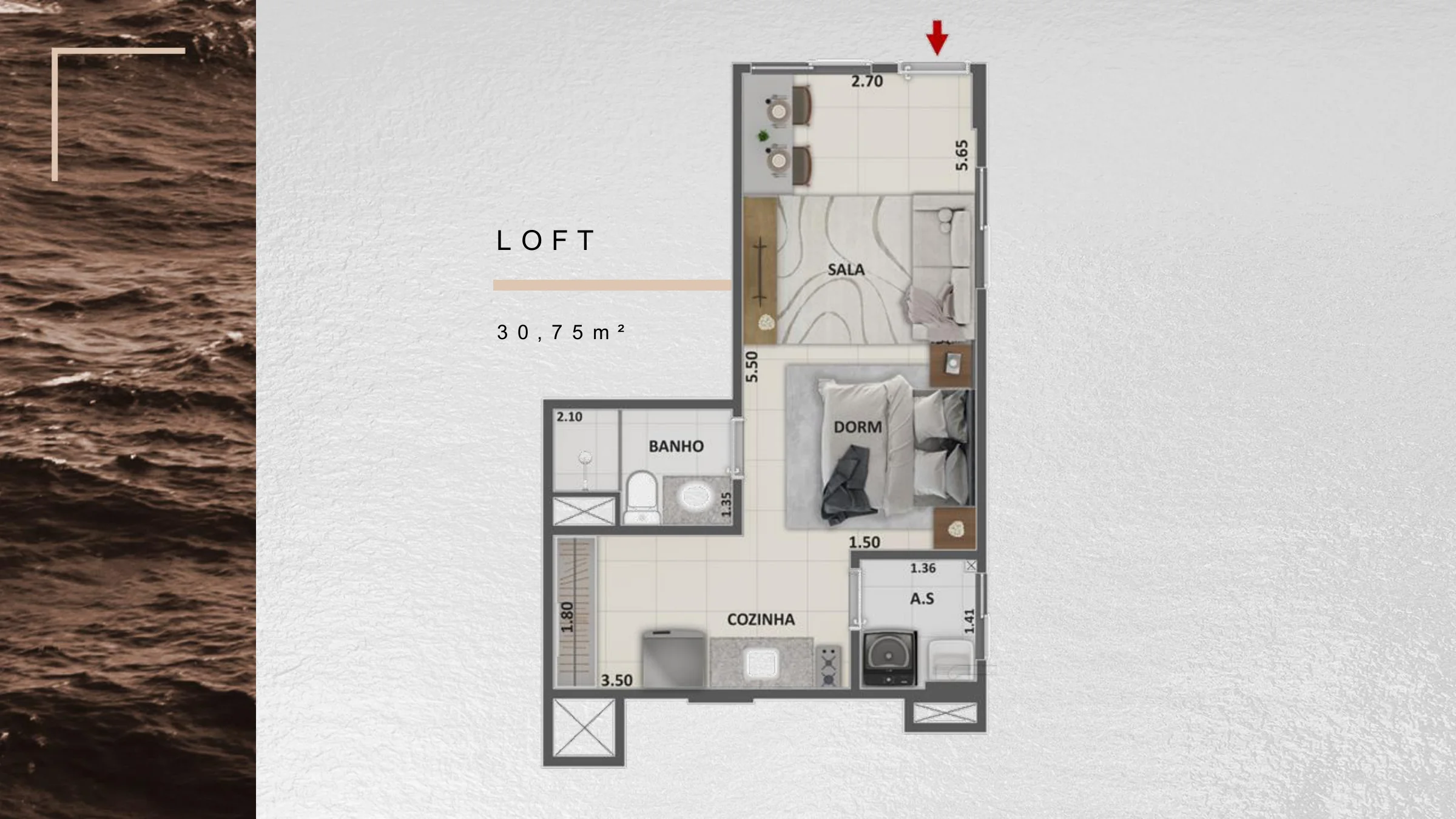 Loft · 30,75 m² · Metropolitan Dream