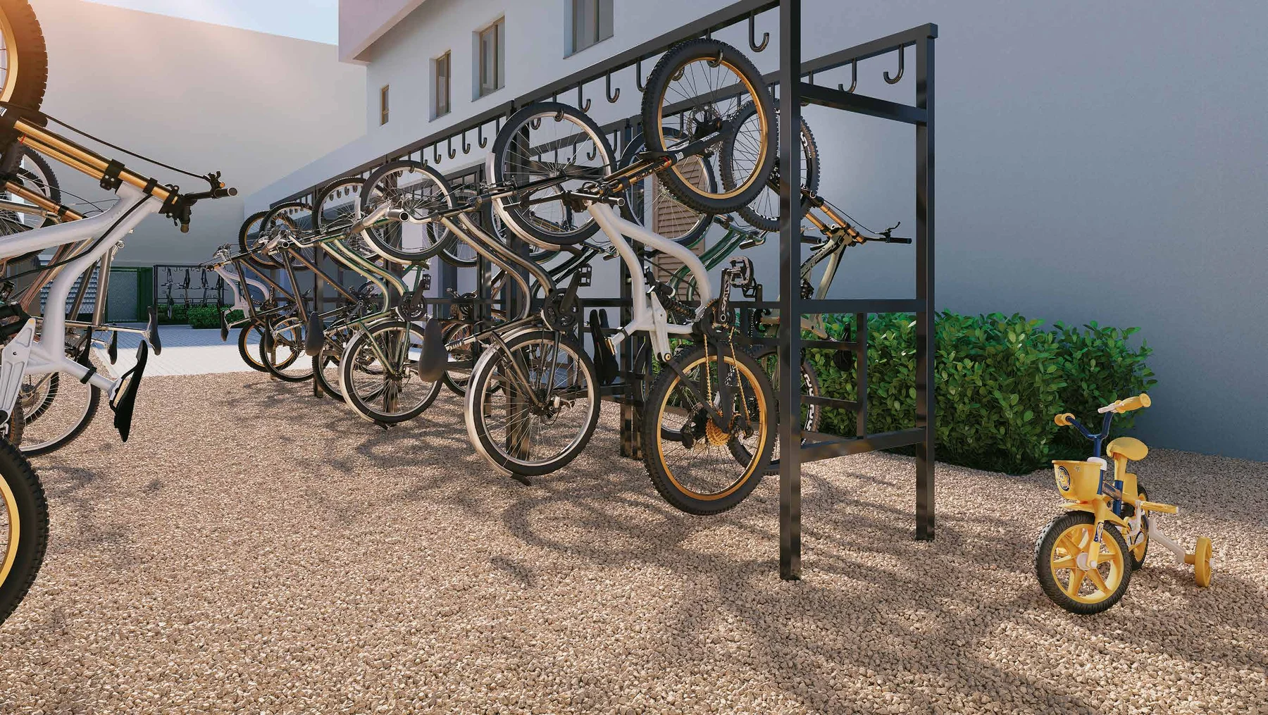 Bicicletário · Mirante da Guanabara