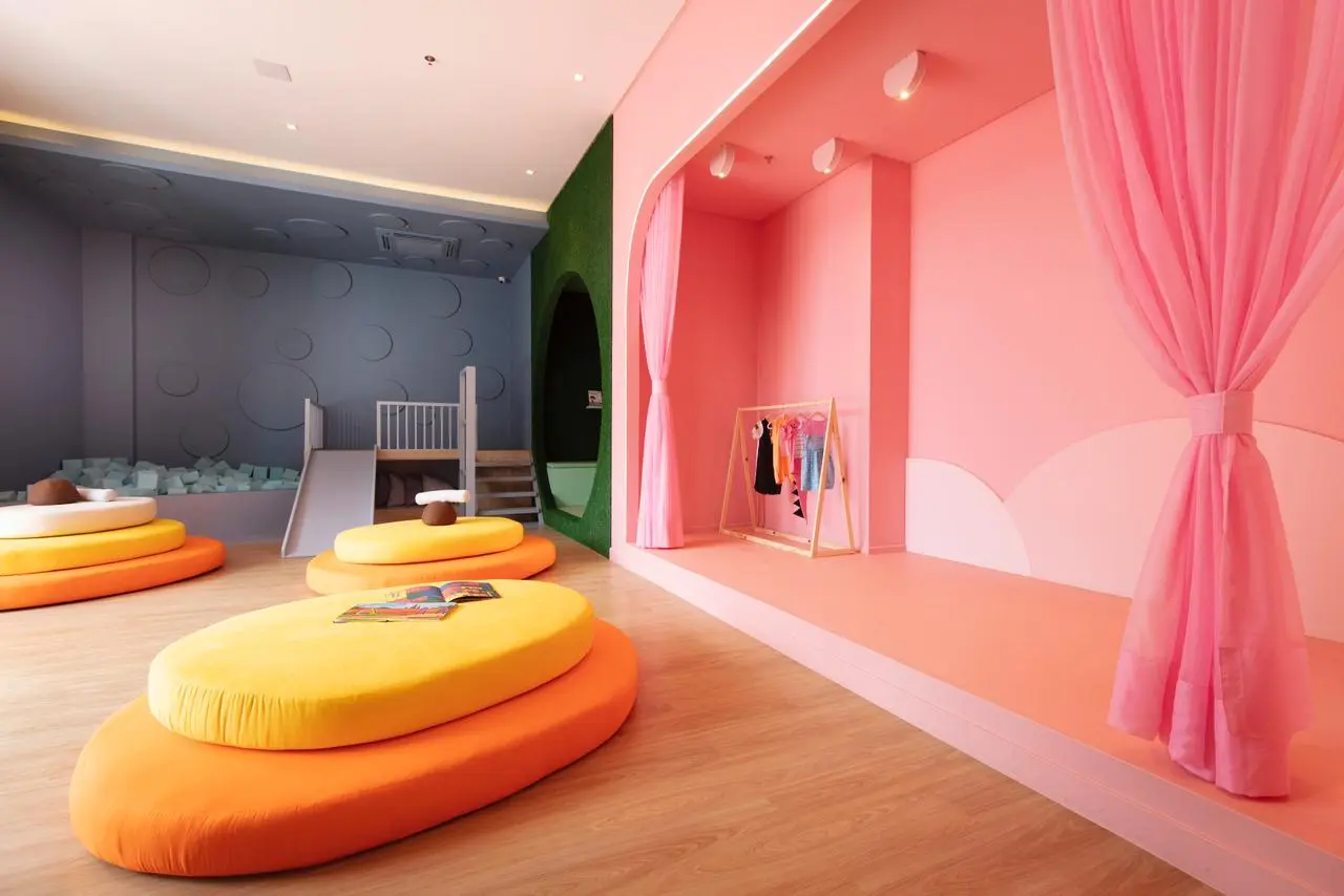 Piscina infantil e prainha