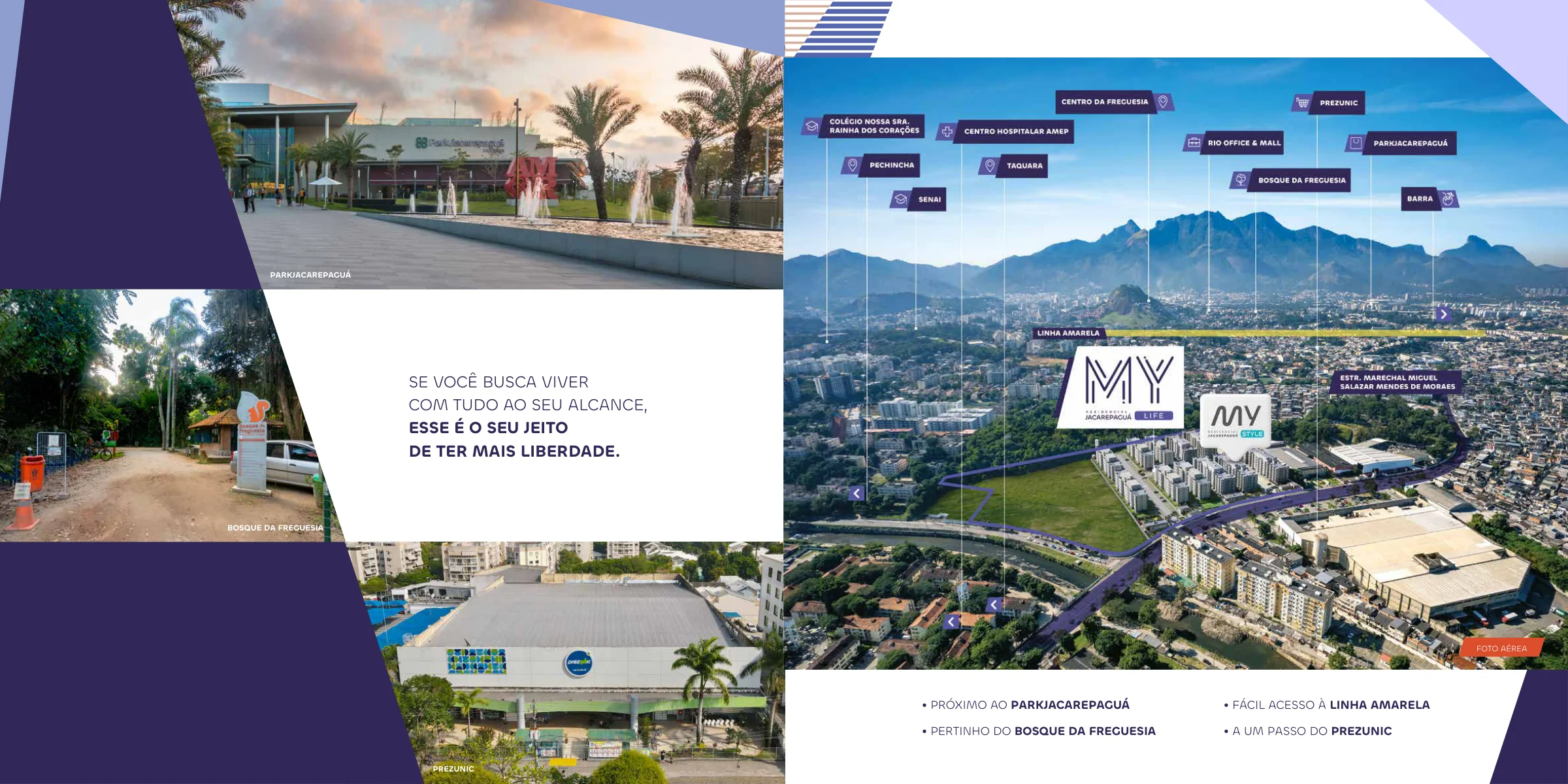 Localização ilustrada · My Jacarepaguá Life