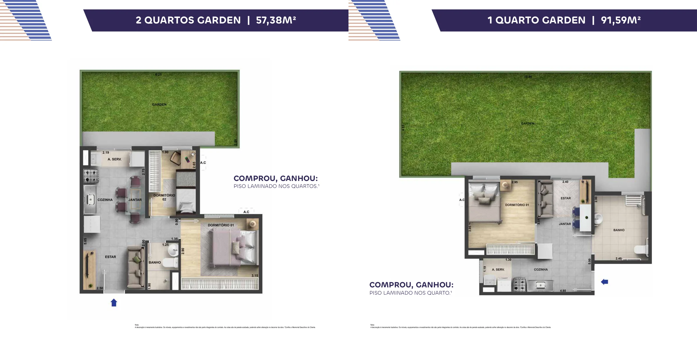 Apartamentos garden · 1 e 2 quartos · My Jacarepaguá Life