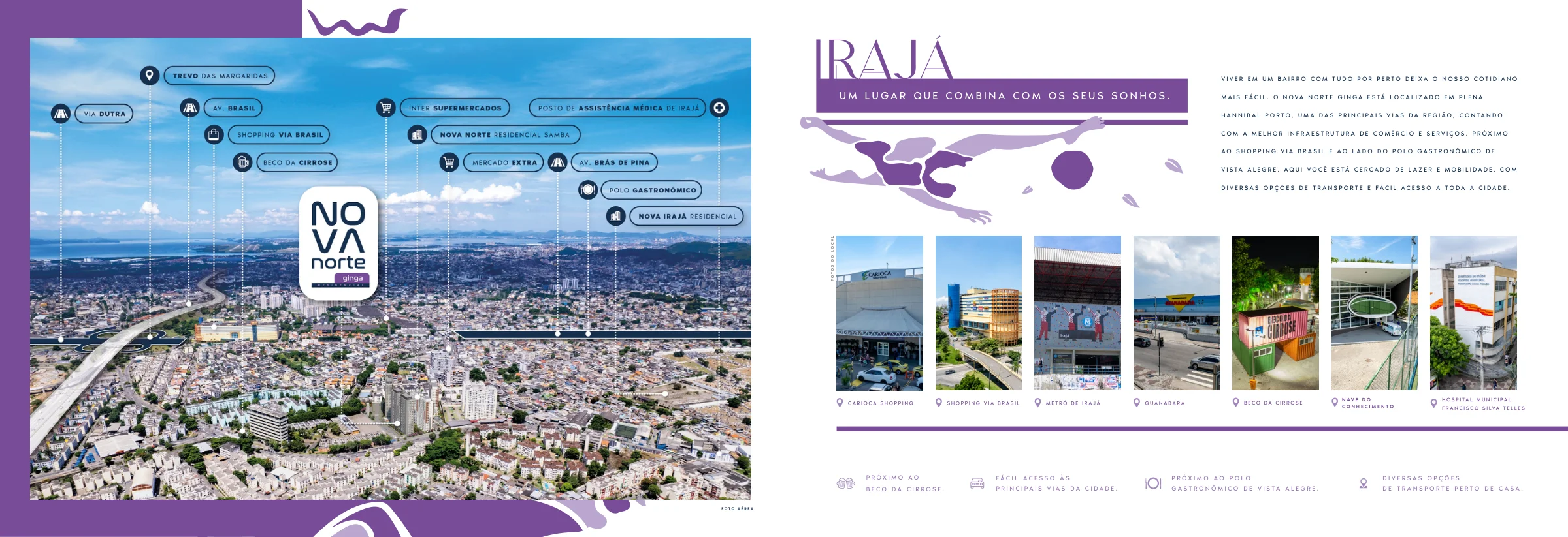 Localização ilustrada · Nova Norte Ginga
