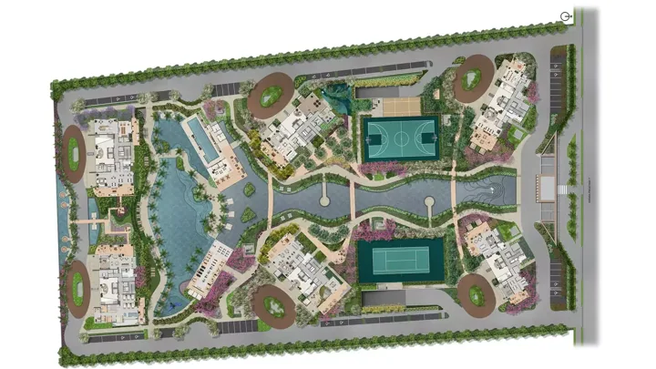 Oceana Golf — Implantação geral