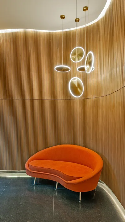 On The Sea Arpoador — Detalhe do lobby · imagem oficial
