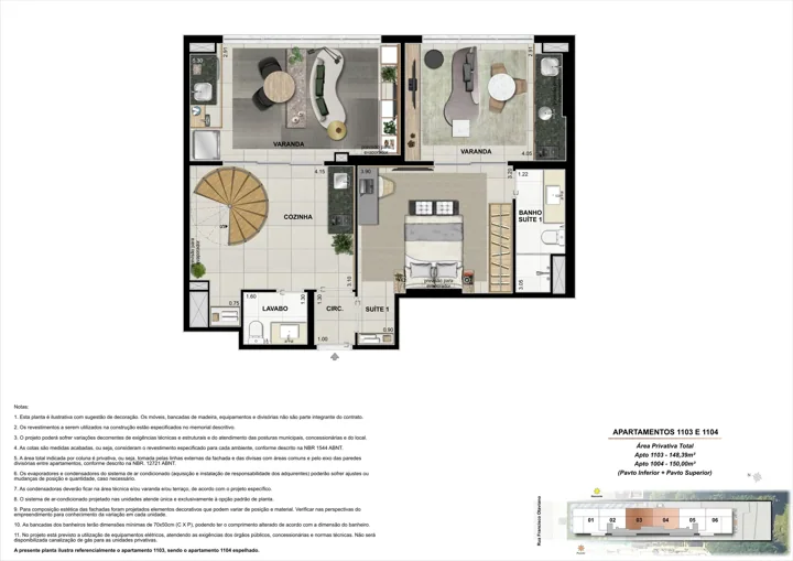 On The Sea Arpoador — Apartamentos 1103 e 1104