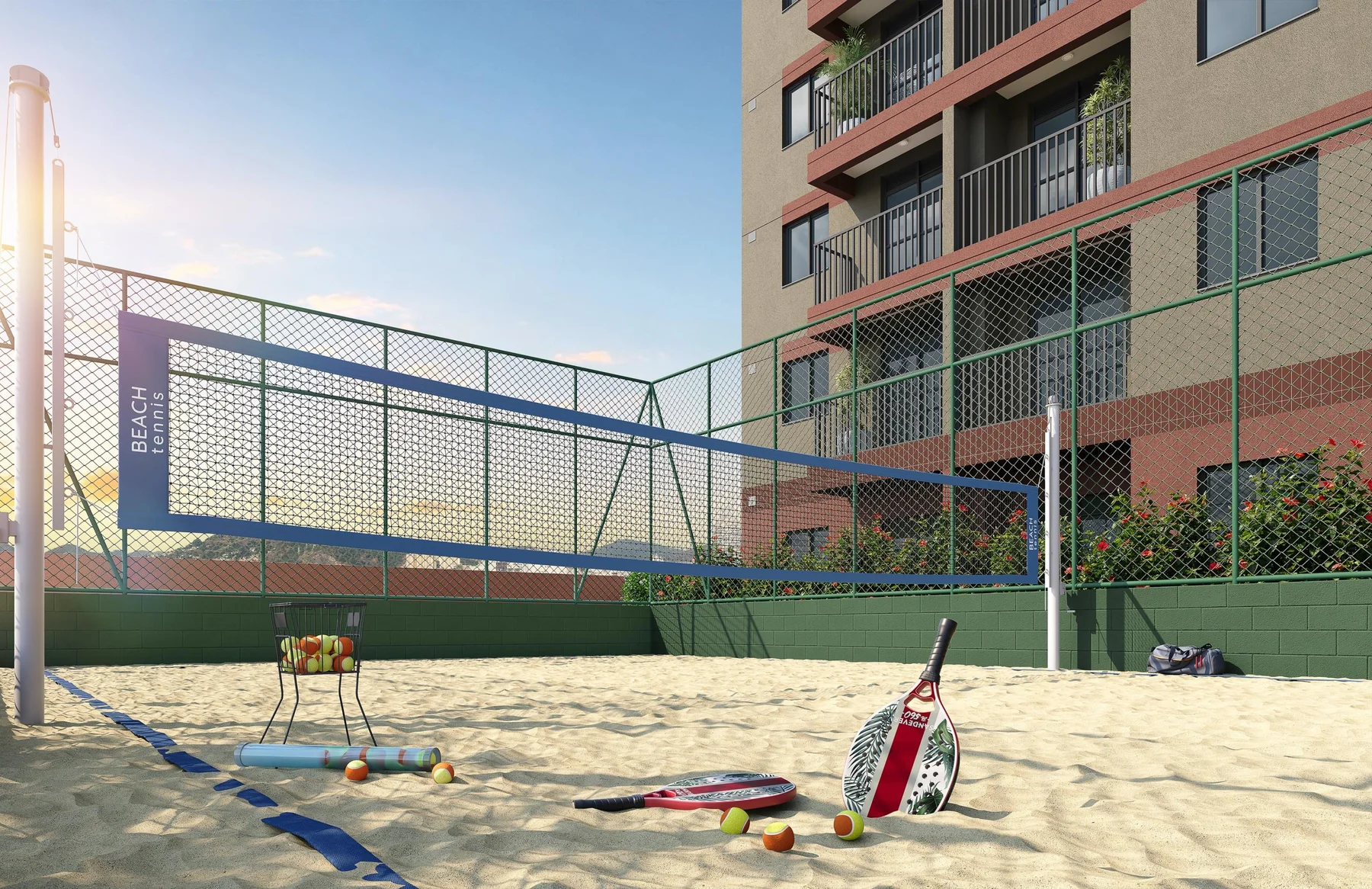 Beach tennis · Orla Central