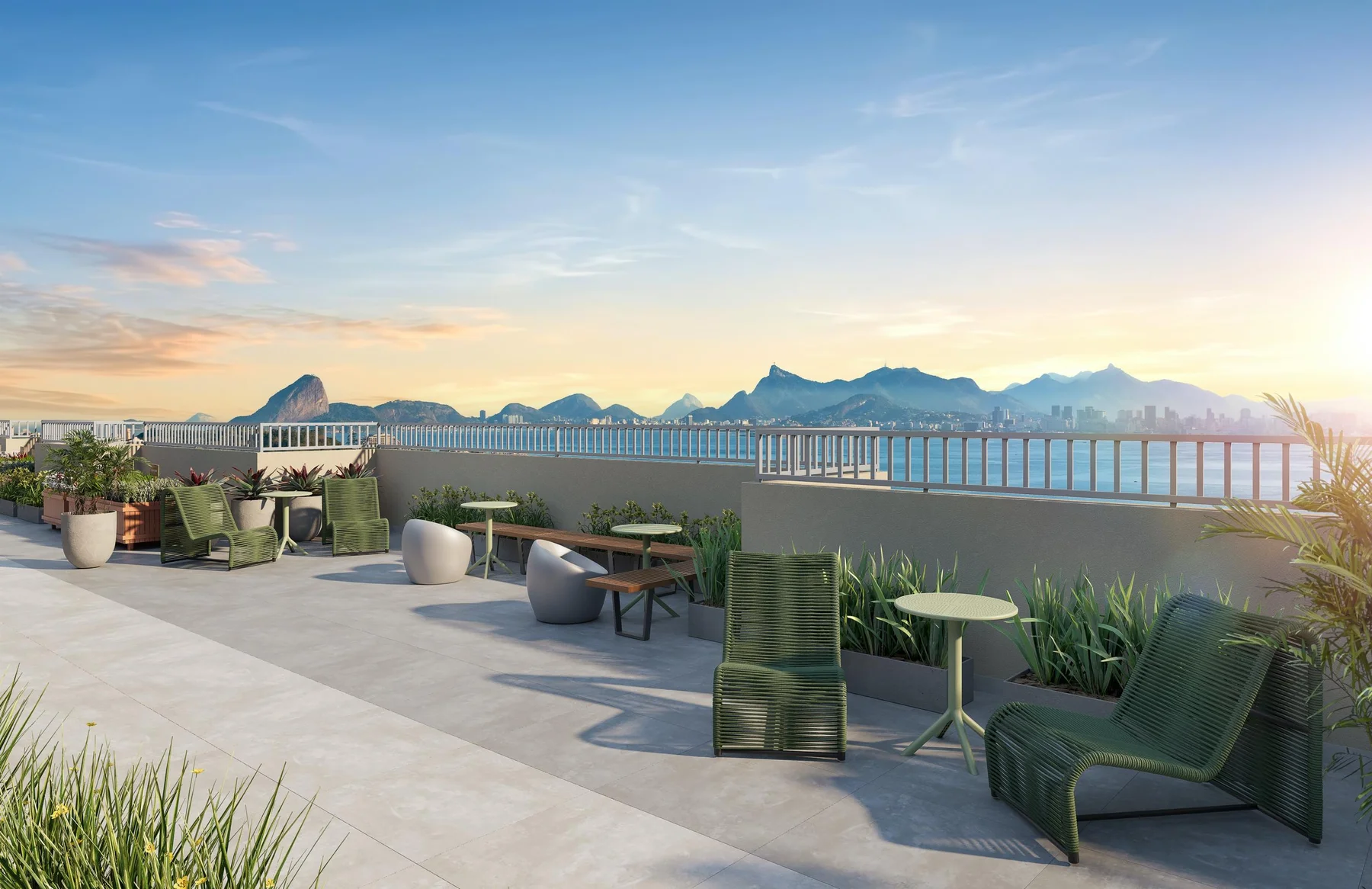 Lounge rooftop · Orla Central