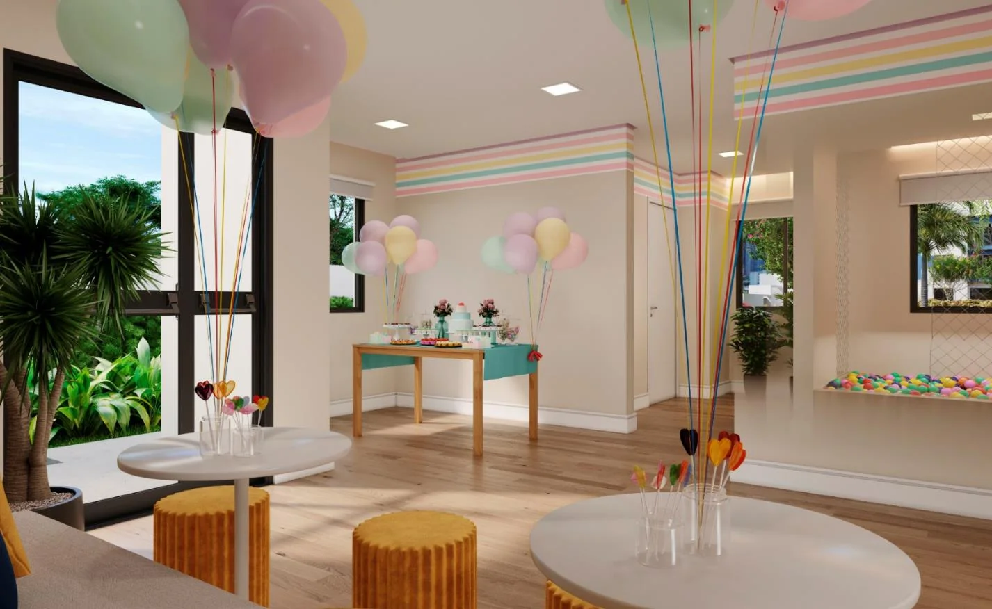 Espaço de convivência · Orla Recreio Grumari