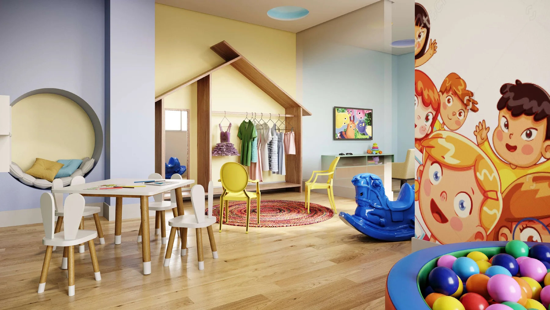 Espaço kids · Orla Recreio Prainha