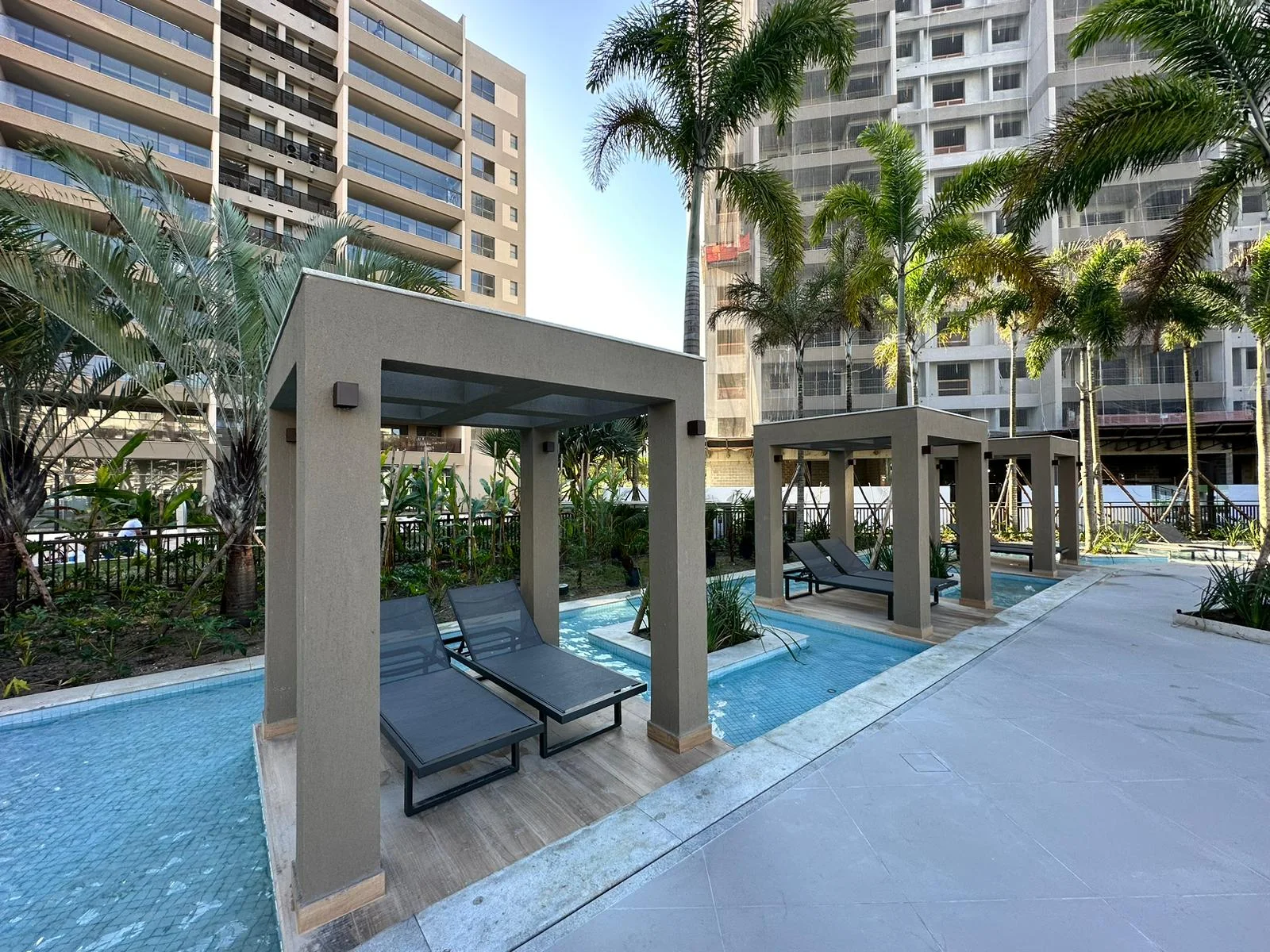 Pool house e piscinas do Orygem Acqua Home