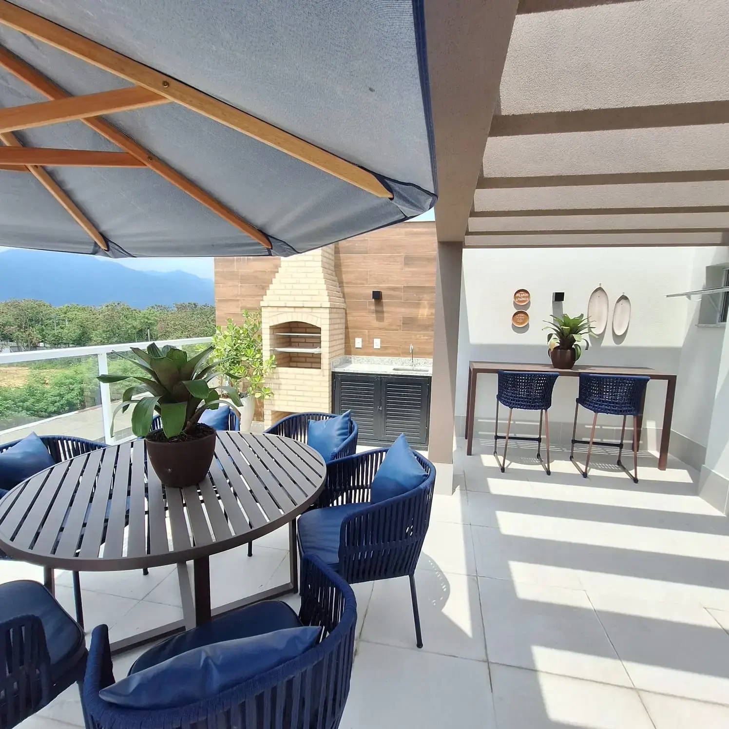 Terraço de cobertura duplex do Palms