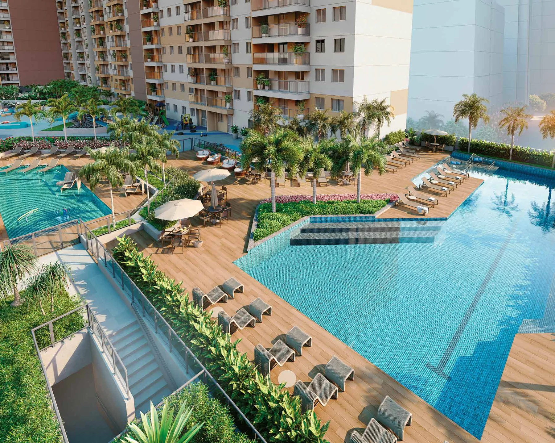Piscinas · Pixinguinha — Condomínio Carinhoso