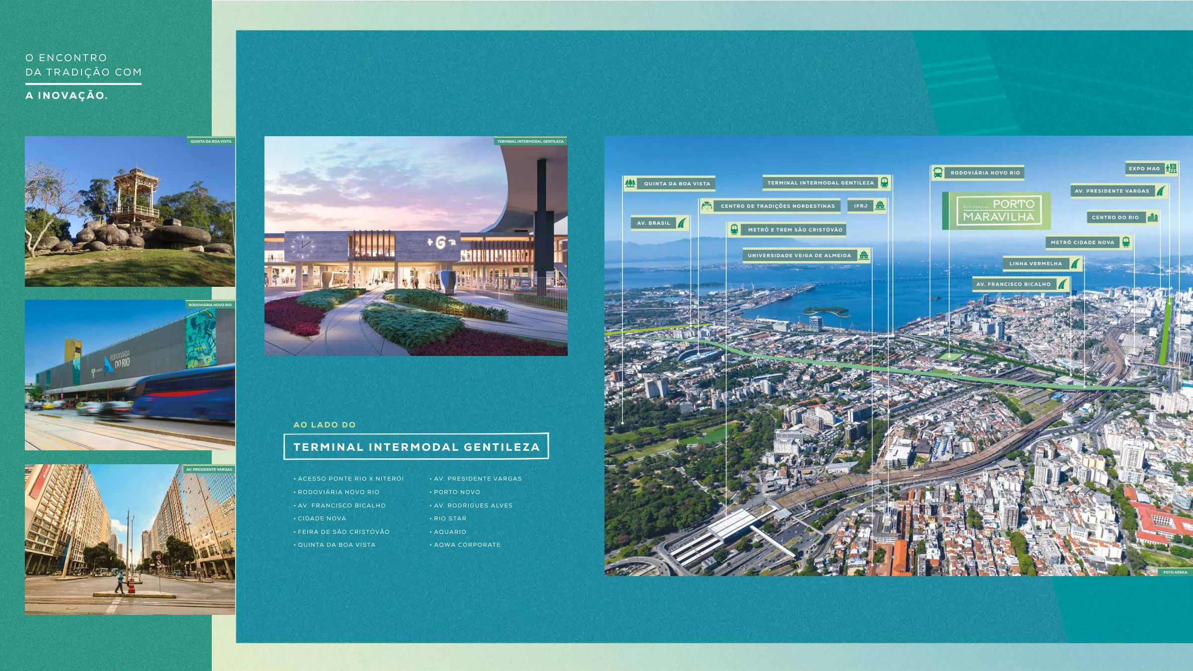 Localização ilustrada · Residencial Porto Maravilha
