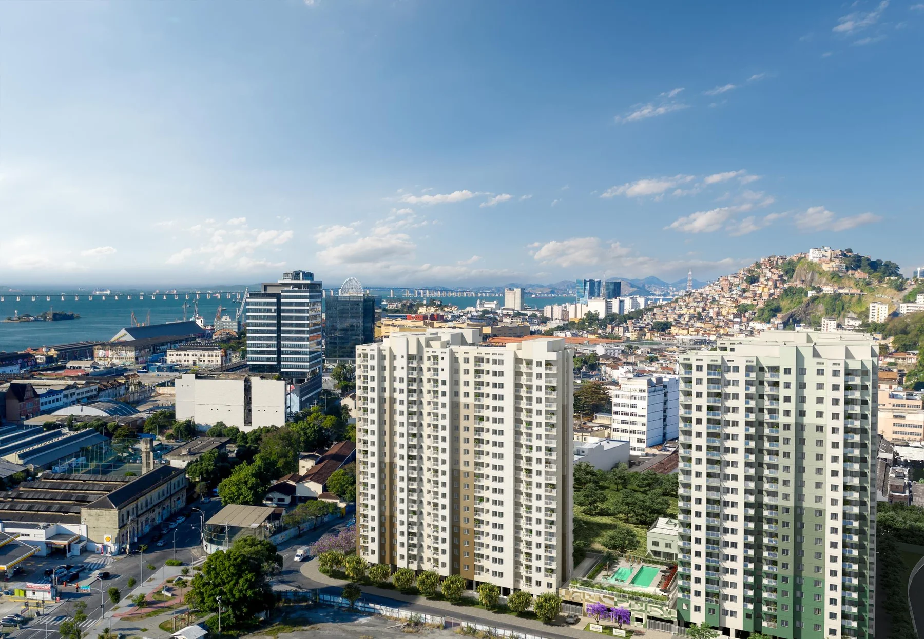 Vista do conjunto · Rio Wonder — Cais do Valongo