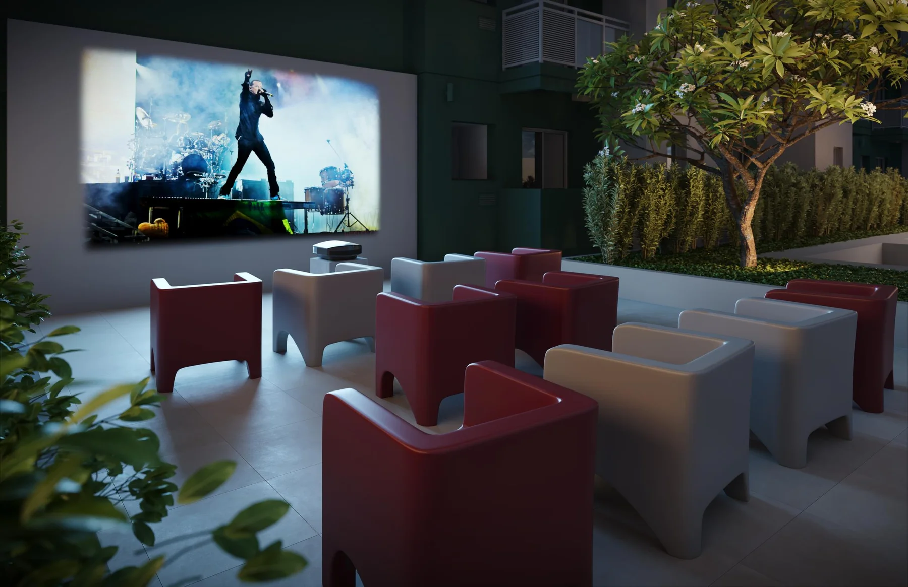 Cinema ao ar livre · Rio Wonder — Praia Formosa