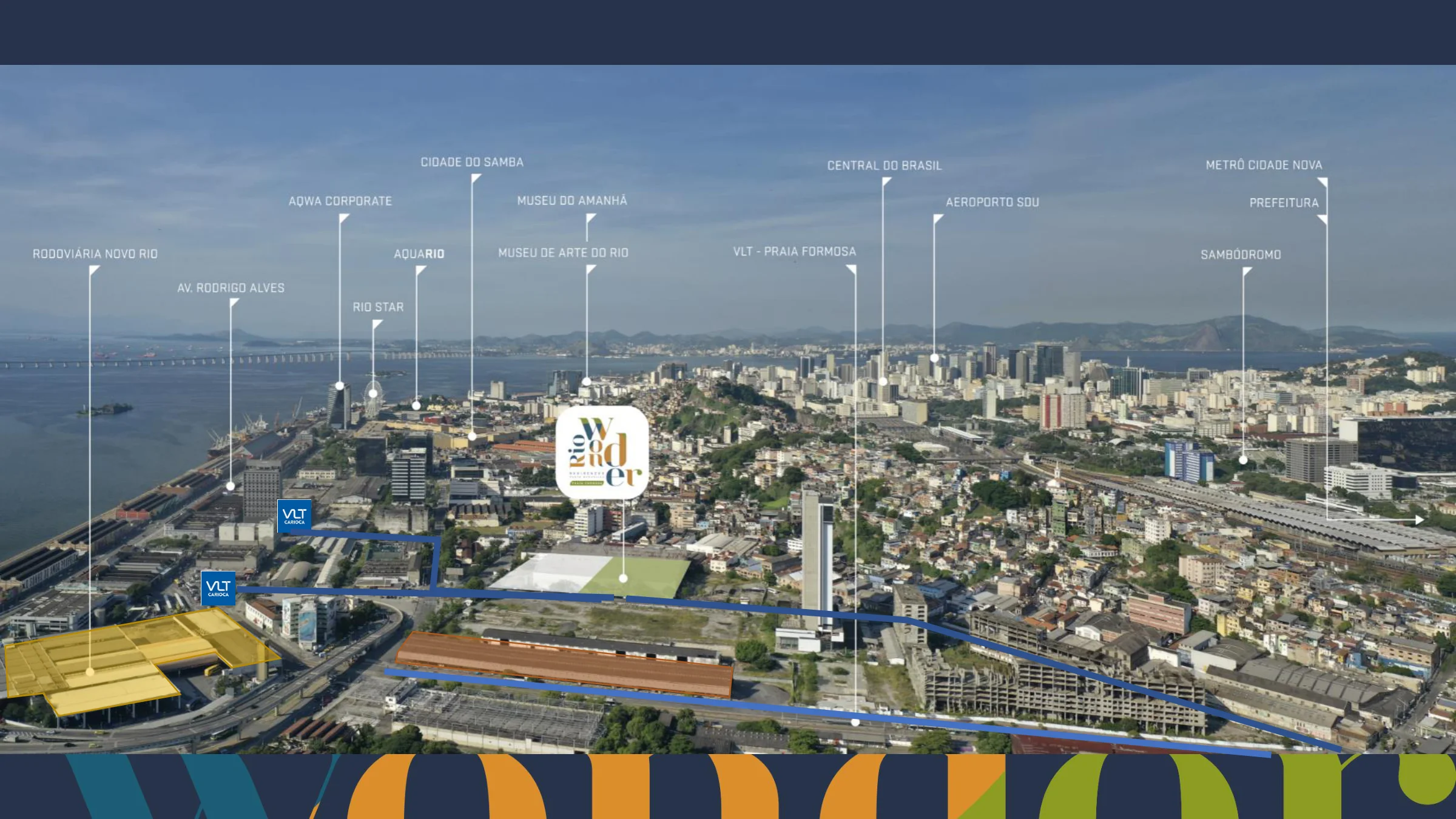 Localização ilustrada · Rio Wonder — Praia Formosa