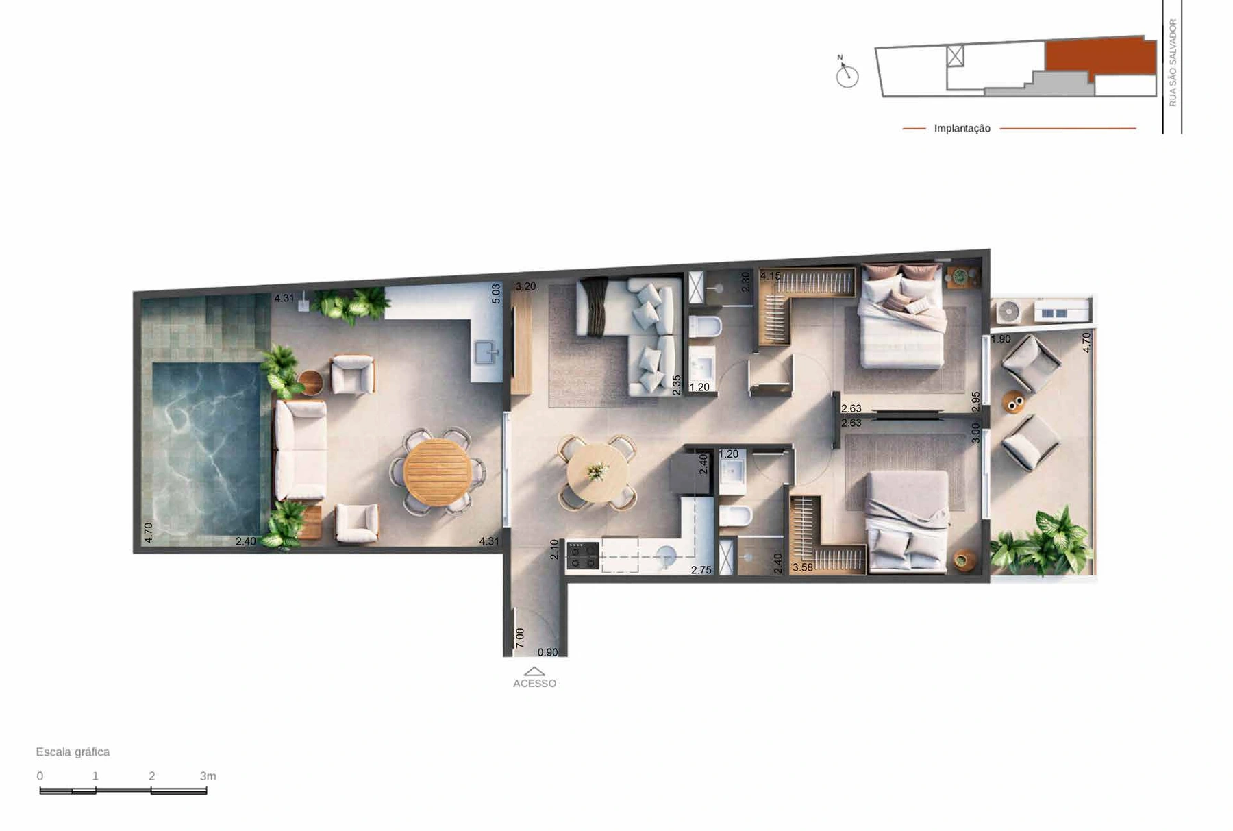 Up garden 102 · 100,57 m²