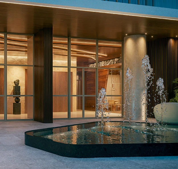 Perspectiva ilustrativa do Singular Private Residence