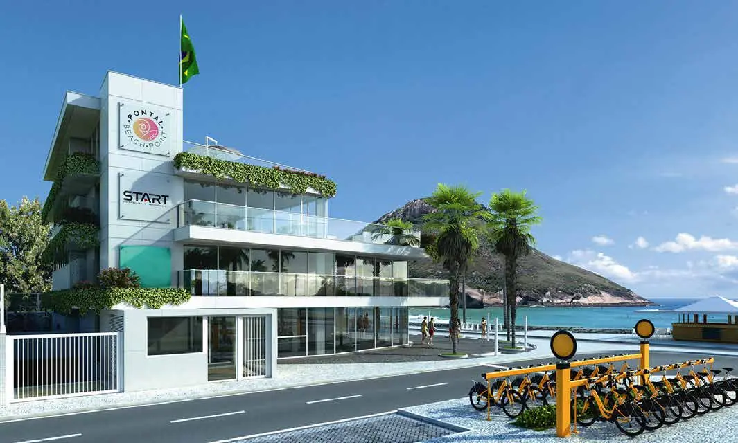 Perspectiva ilustrativa do Pontal Beach Point