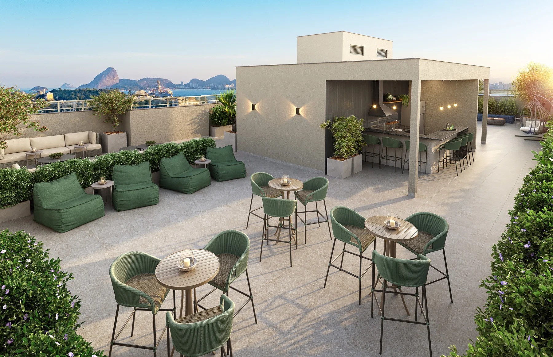 Lounge bar · The Pier Residencial
