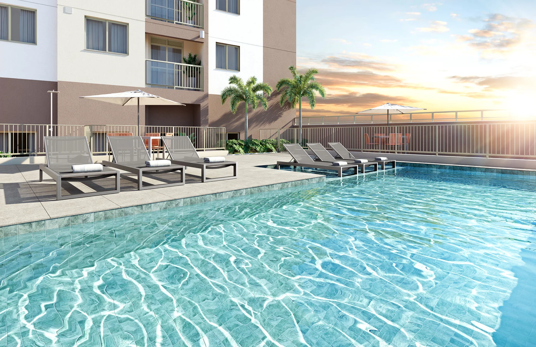 Piscina · The Pier Residencial