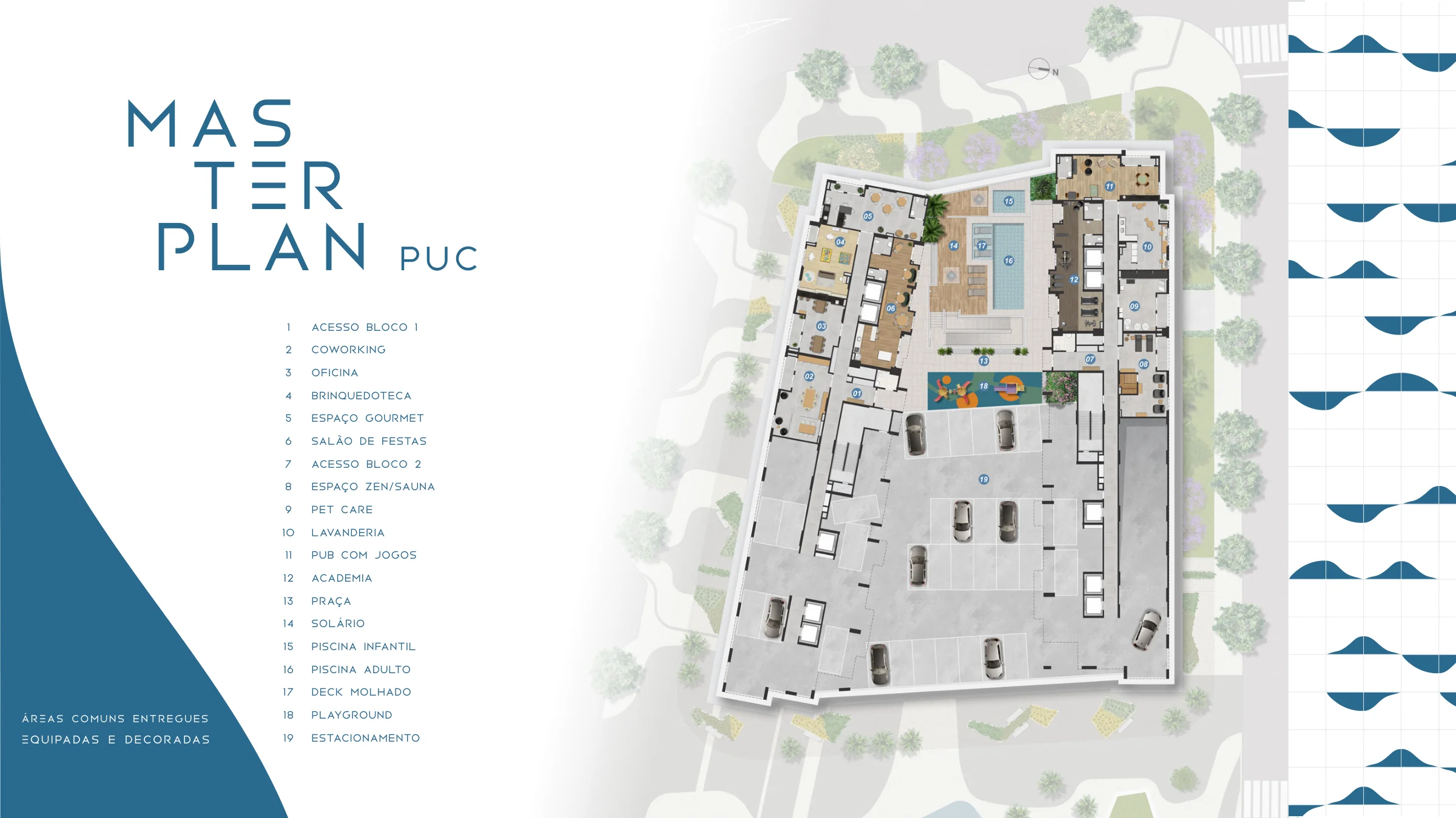 Implantação · The Pier Residencial