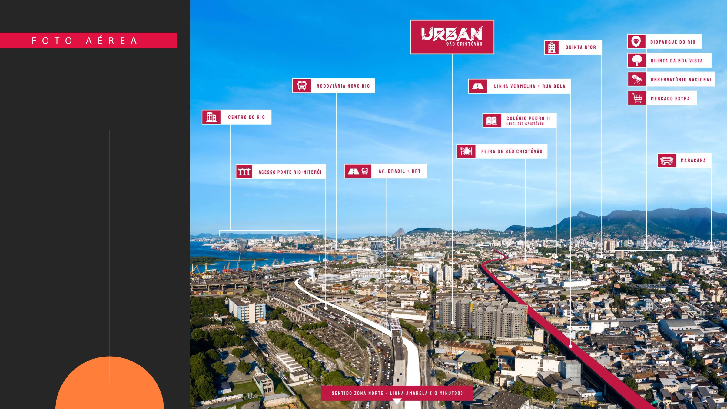 Localização ilustrada · Urban São Cristóvão