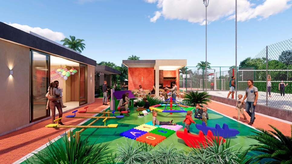 Playground infantil do Villa Blanca II Residence