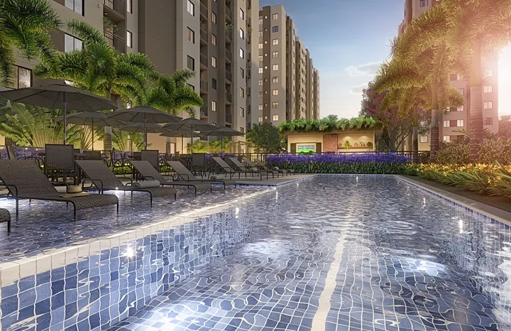 Vivaz Metropolitano — PISCINA