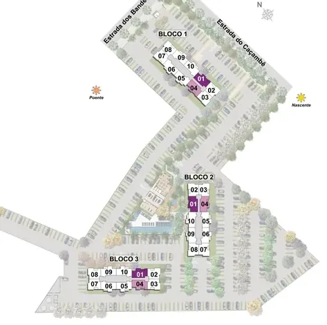 Vivaz Prime Bandeirantes — Vivaz Prime Bandeirantes - Masterplan