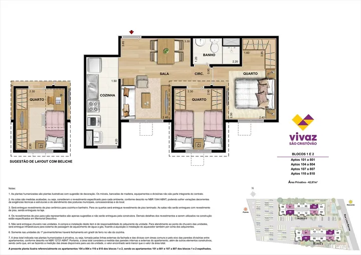 Vivaz São Cristóvão — Planta 01 04 07 10