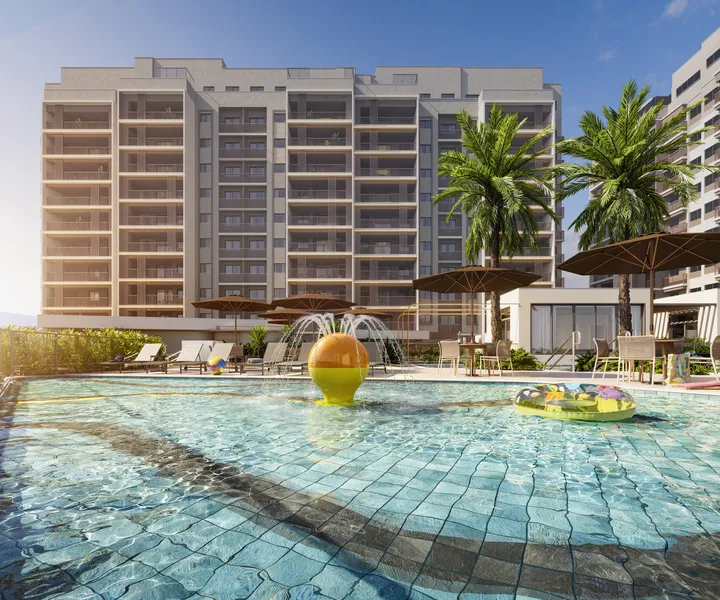 WE Barra by Living — Perspectiva artística — PISCINA INFANTIL